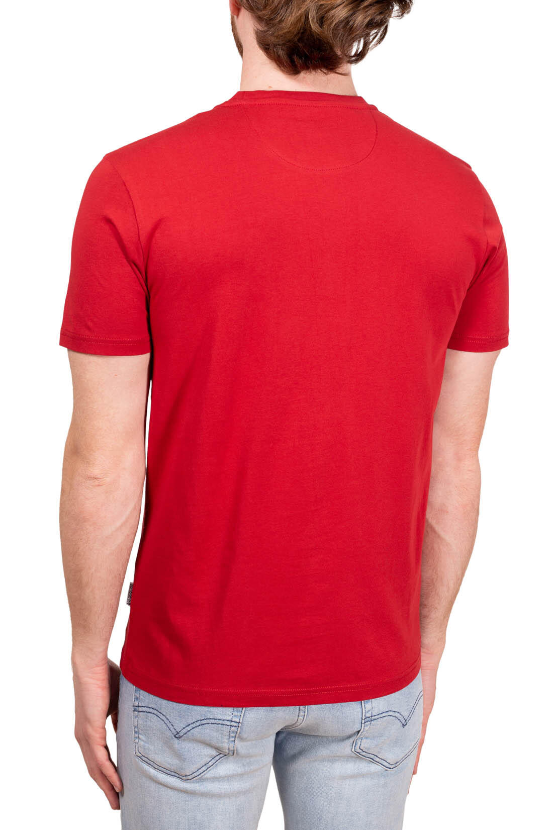 T-shirt uomobandiera logo 3/4