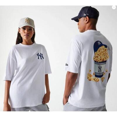 MLB FOOD GRPHC TEE NY