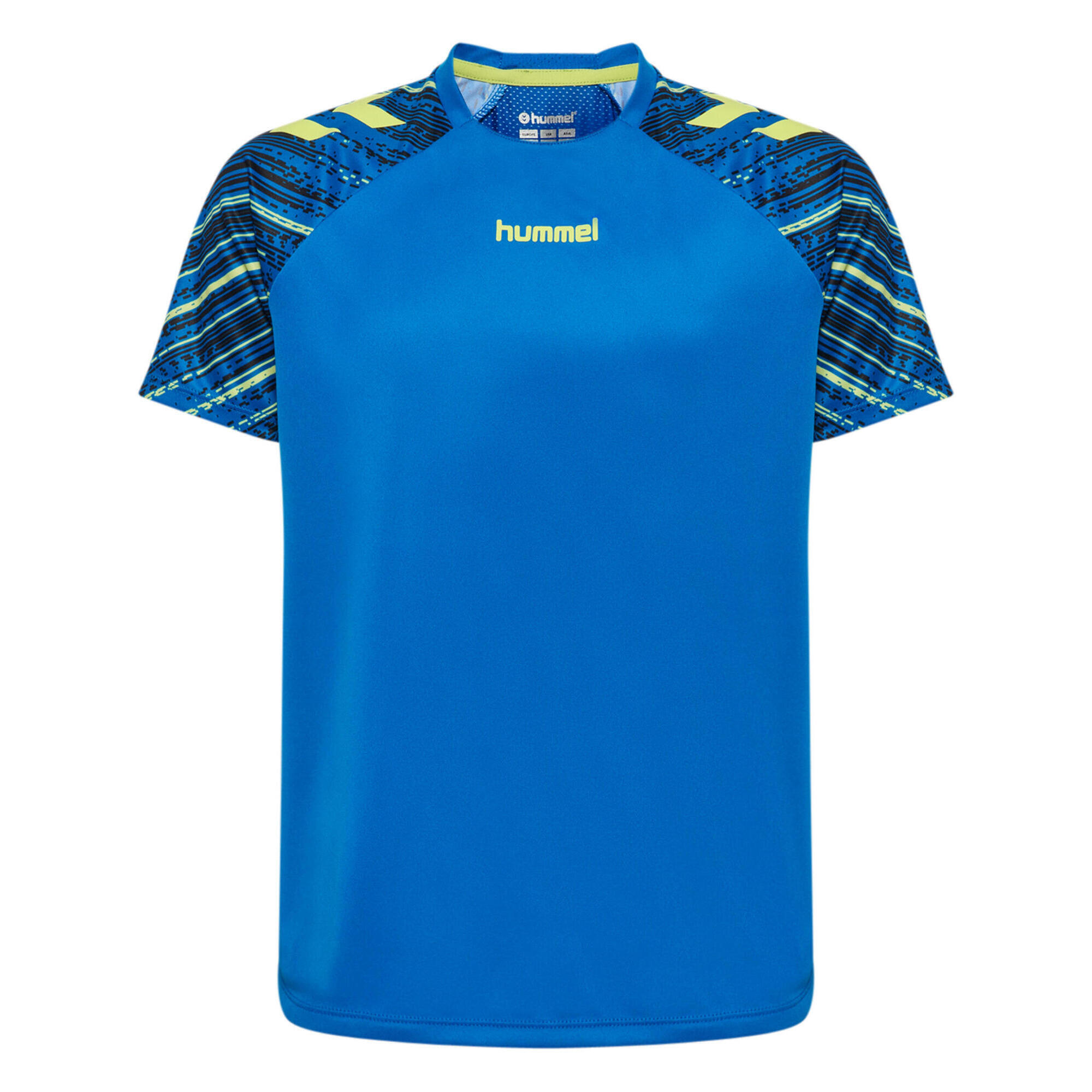 Hummel - Enfiler T-shirt Hmlblaze Enfant Hummel - T-shirt Manches Courtes - Bleu - Decathlon