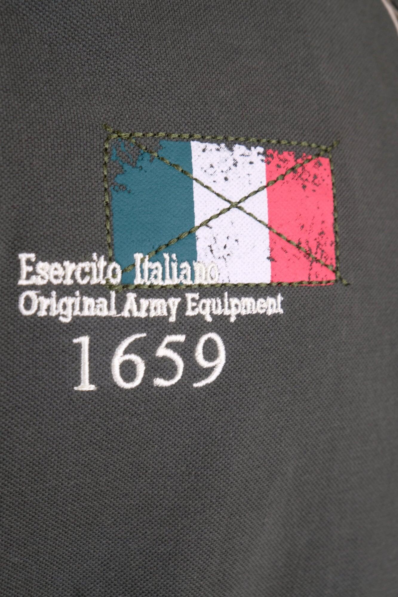 Polo Esercito a maniche corte militare in cotone uomo 3/5