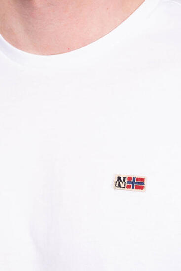 T-shirt - Sportswear - Homme - Coupe régulière, col rond - Suri Summer - Blanc
