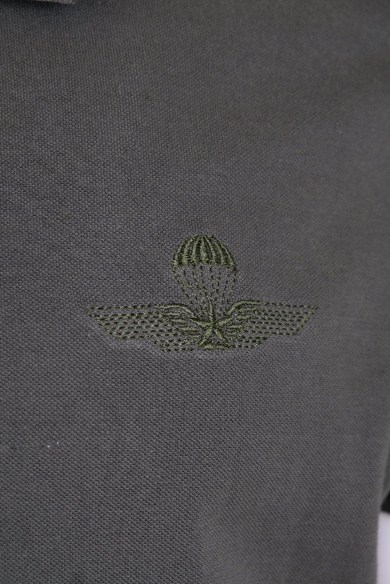 Polo Folgore a maniche corte militare in cotone uomo 3/5