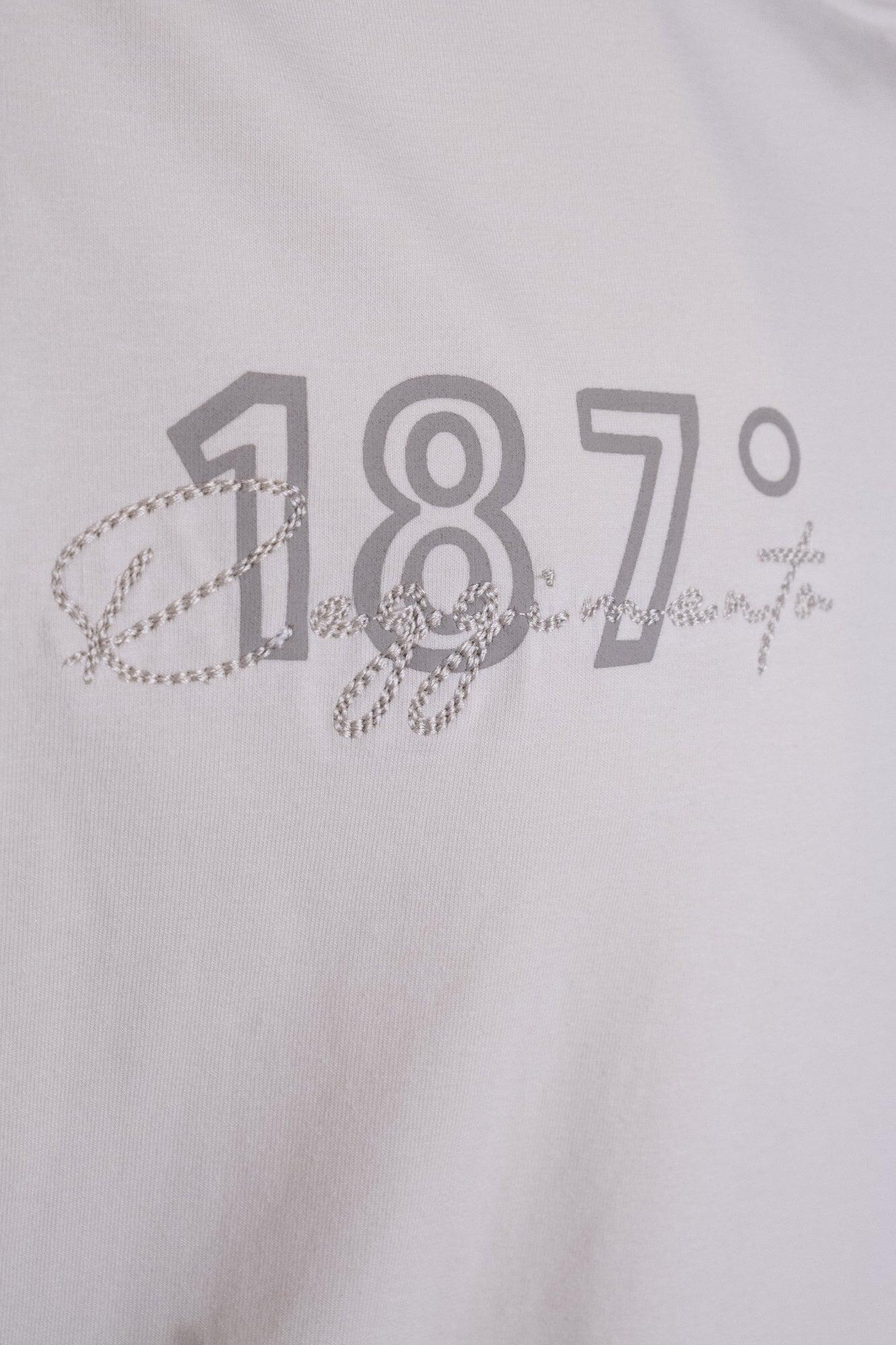 T-shirt Folgore a maniche corte in cotone kaki uomo 4/4
