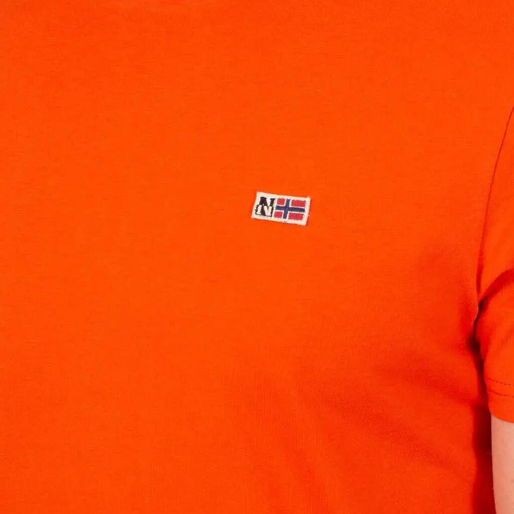 Men's Casual T-shirt Regular fit Orange.