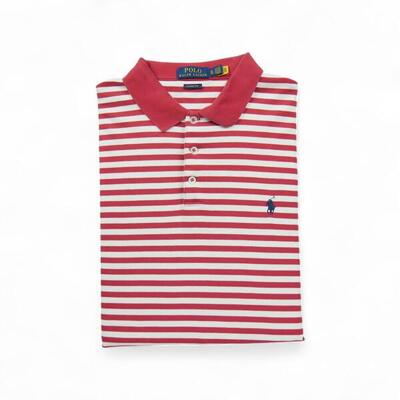 Seconda Mano - Maglietta polo a maniche corte uomo rosso - Stato eccellente