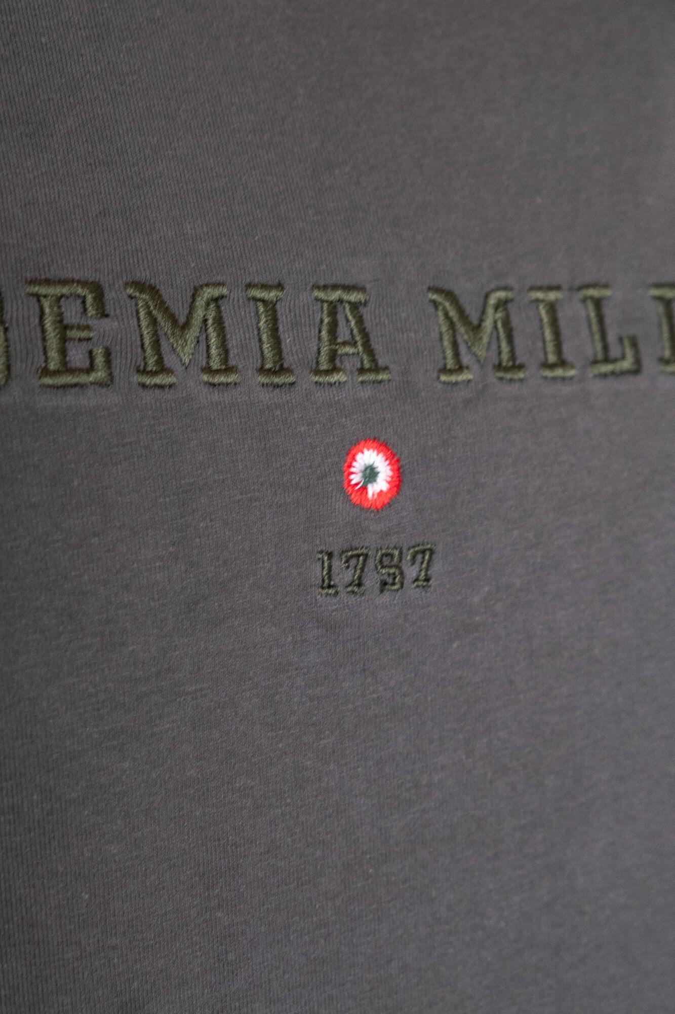 T-shirt Esercito Accademia Militare a maniche corte militare in cotone uomo 3/4