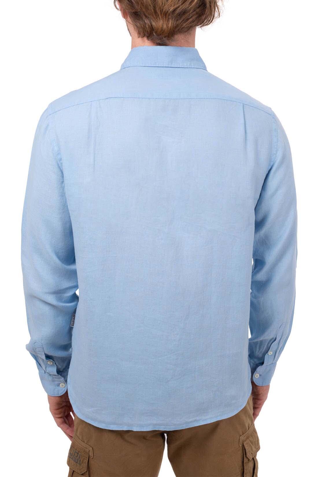 Camicia uomo Gilbert in lino 3/4