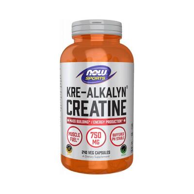 Now foods kre-alkalyn creatine (120 vcaps) unflavoured - creatine - kre-alkalyn