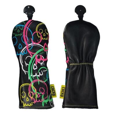 Legend hybrid headcover lucky zwart