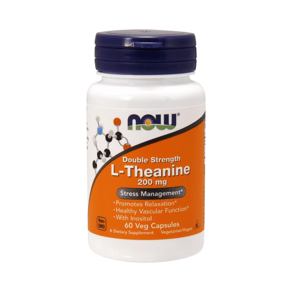 Now Foods L-Theanine 200mg (60) Standard - Amino Acids - Amino Acid-Mix