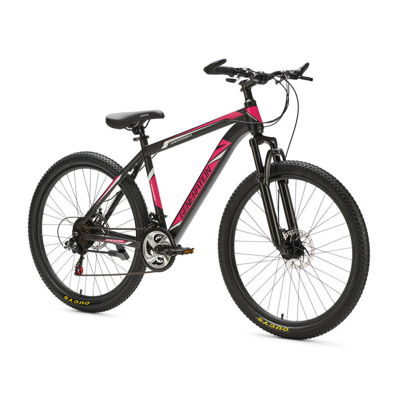 Generation VTT 26 pouces Rose/Noir GENERATION Decathlon