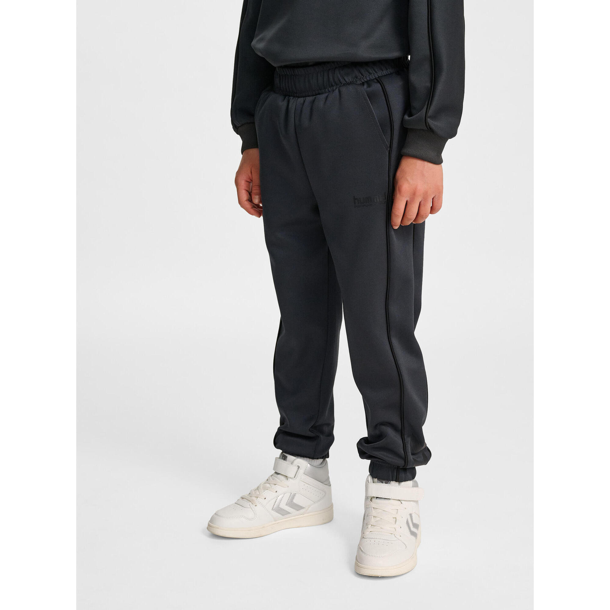 Hummel - Fermeture À Cordon Pantalon Hmljr Interlock Enfant Hummel - Pantalons - Gris|marron|noir - Decathlon