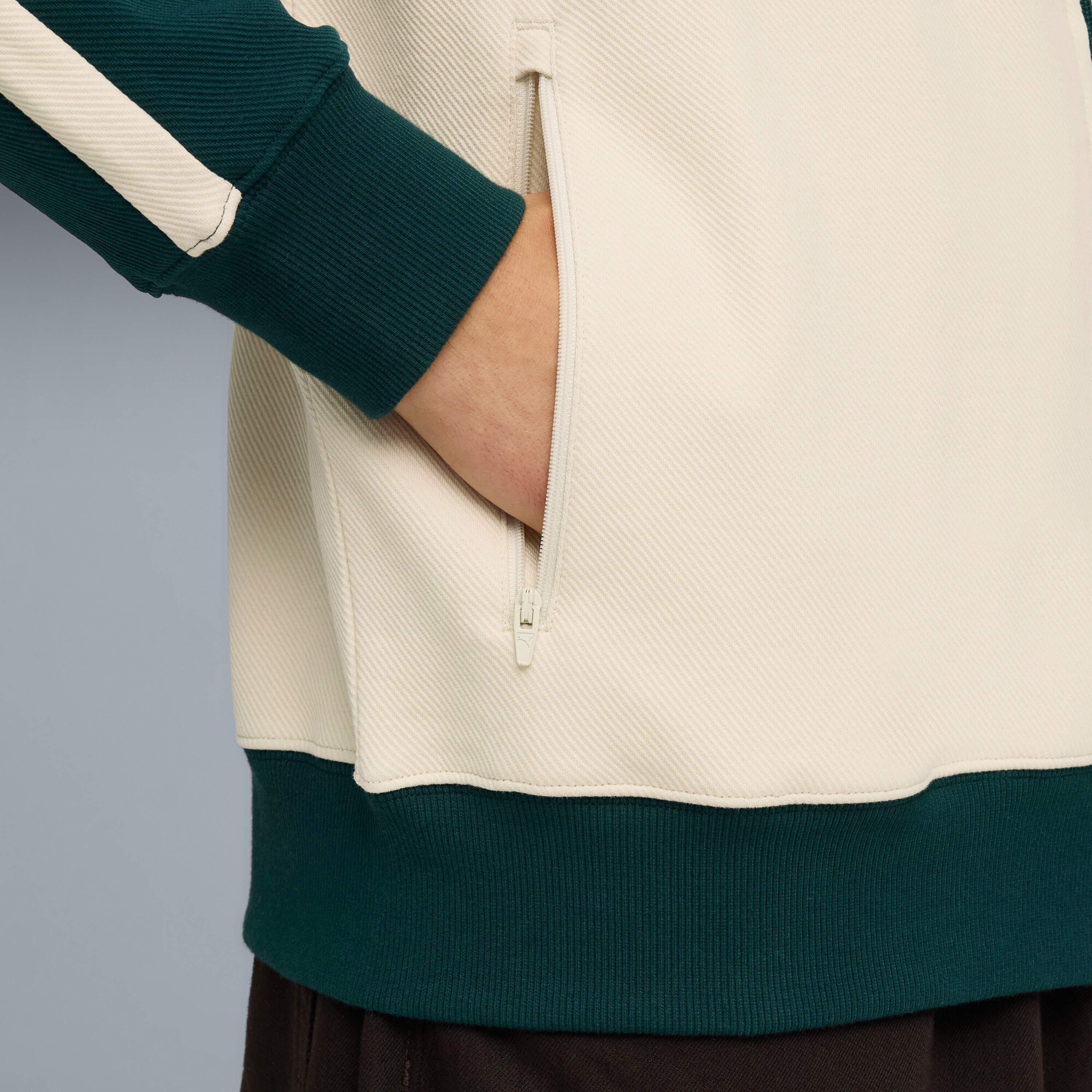 Veste de survêtement Puma T7 Relaxed Wing Collar Jacquard Track DK 6/7