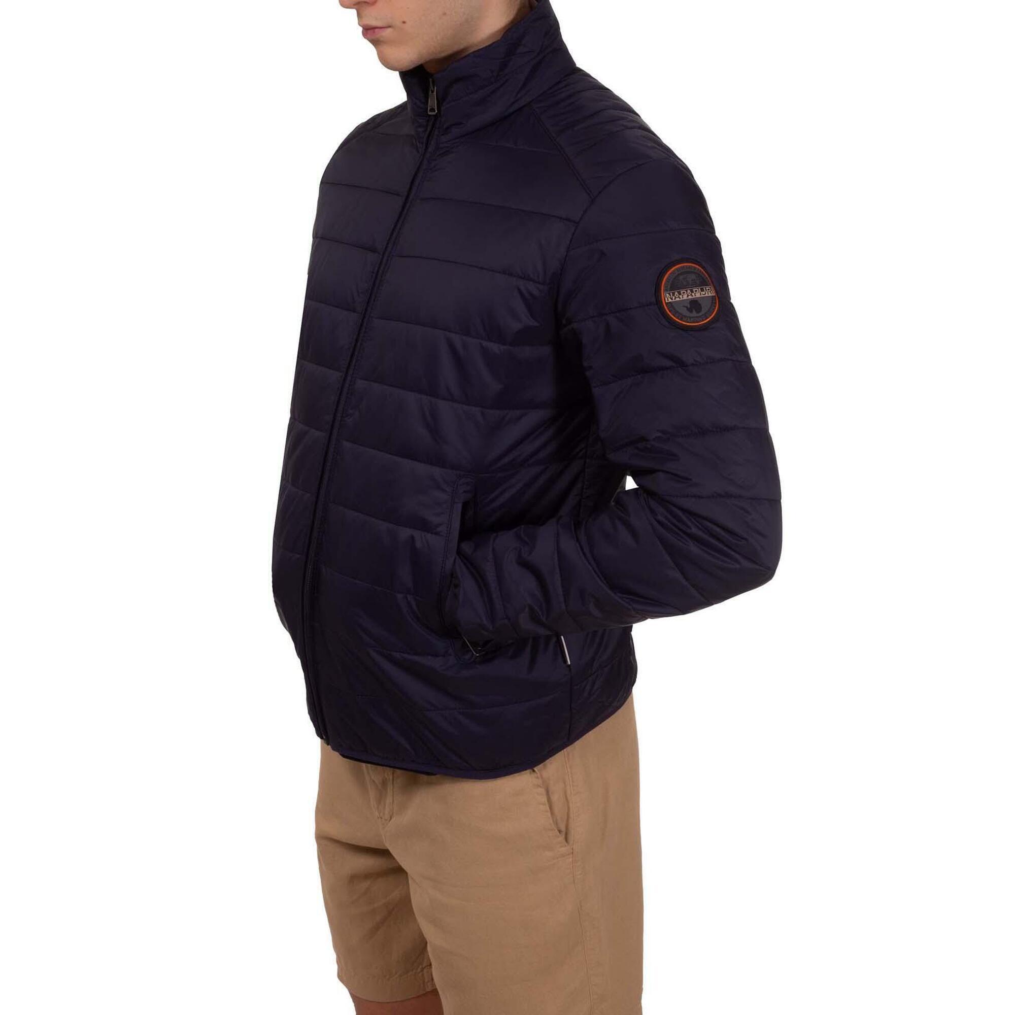 Napapijri - Piumino Uomo Ander Stand - Doudoune Synthétique - Bleu - Decathlon