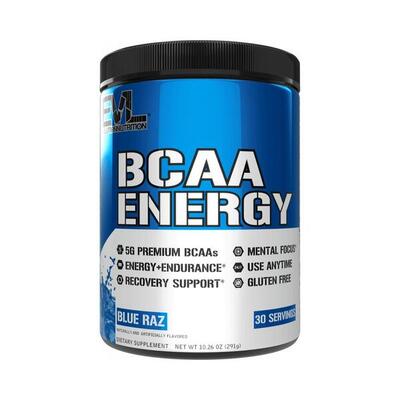 EVL Nutrition BCAA Energy (30 serv) Blue Raz - Aminoacidi - BCAA