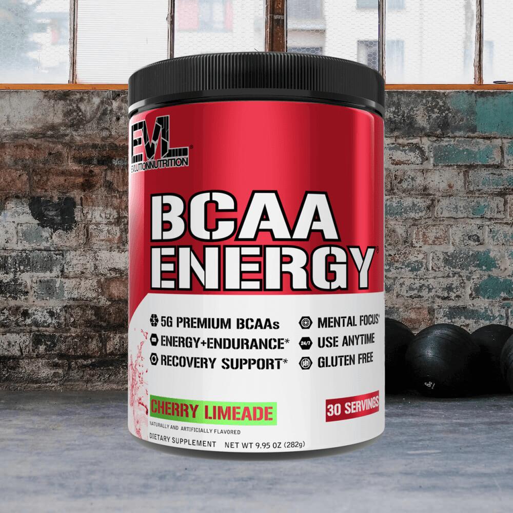 EVL Nutrition BCAA Energy (30 serv) Cherry Limeade - Acides aminés - BCAA 2/3