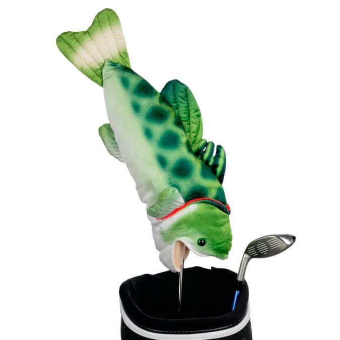 Daphne Headcover Driver Bass Fish 2/2