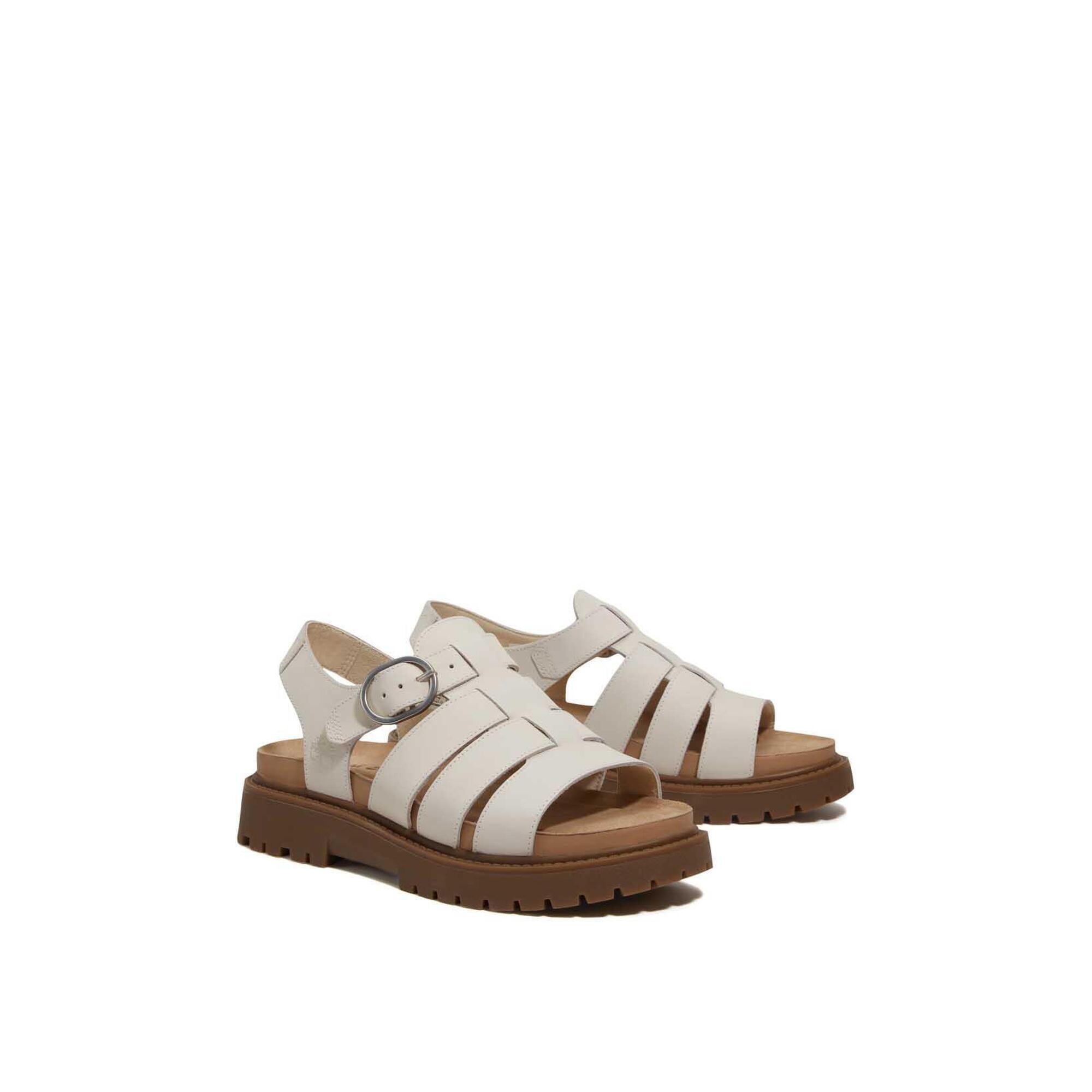 Timberland - Sandalo Donna Fisherman Clairemont Way - Chaussures Bateau - Beige|vert - Decathlon