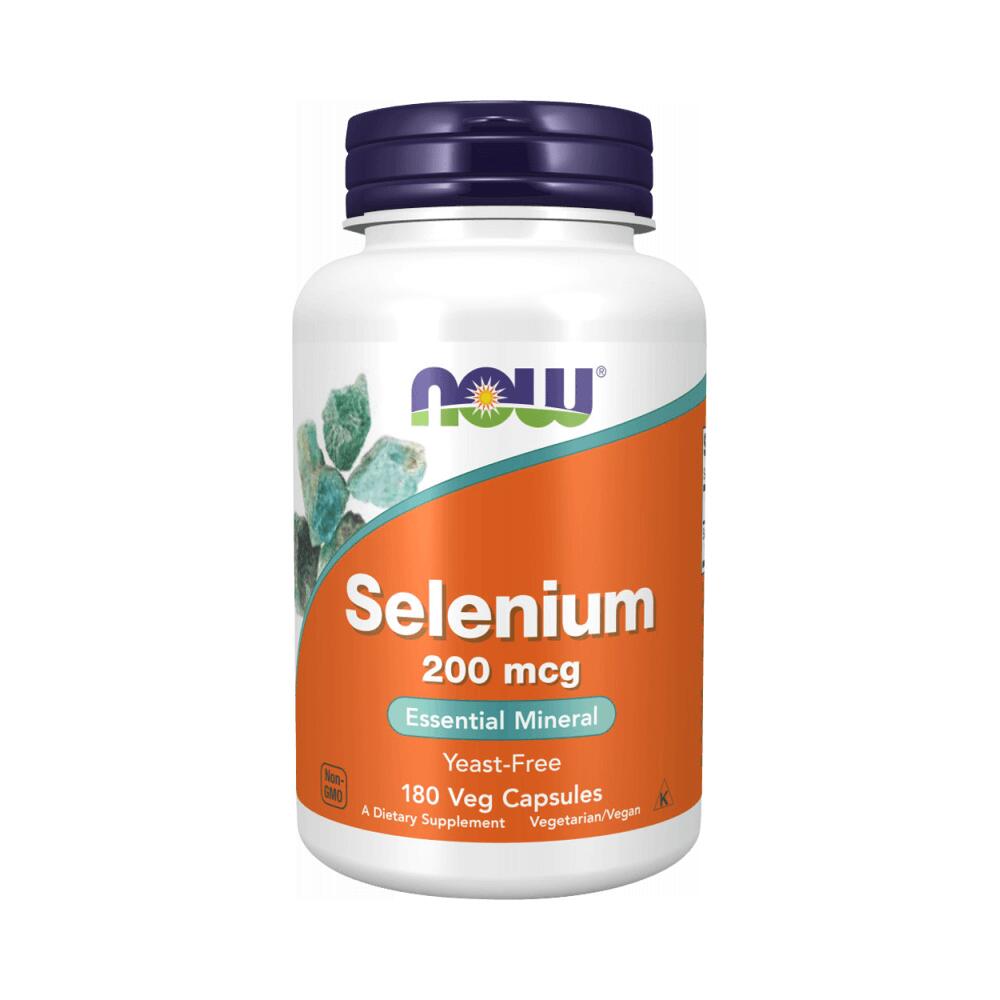 Now Foods - Now Foods Selenium 200mcg (180 Vcaps) Standard - Vitamines, Minéraux Et Santé - Sels Minéraux - Decathlon