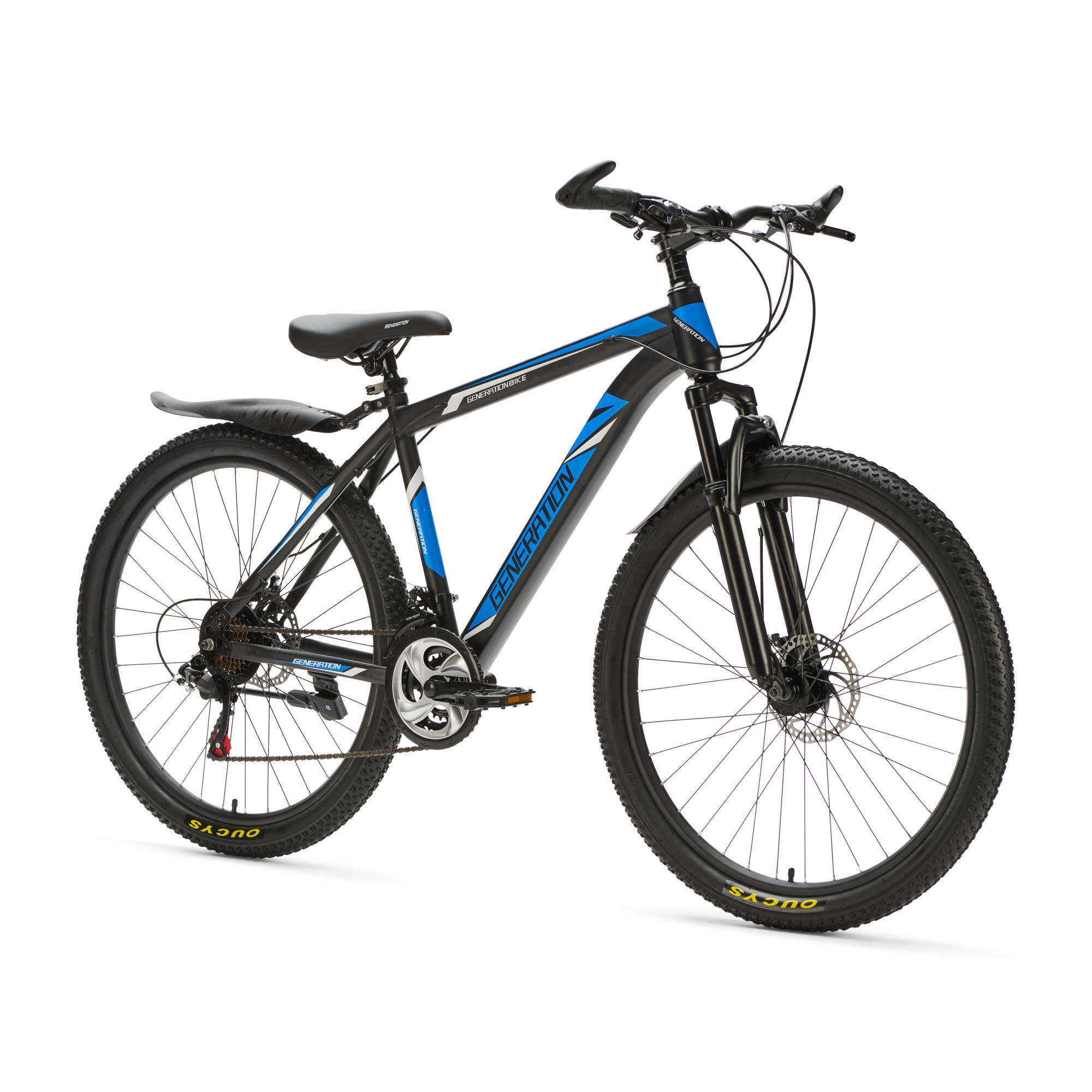 Generation VTT 26 pouces Bleu/Noir - Garde-boue 3/4
