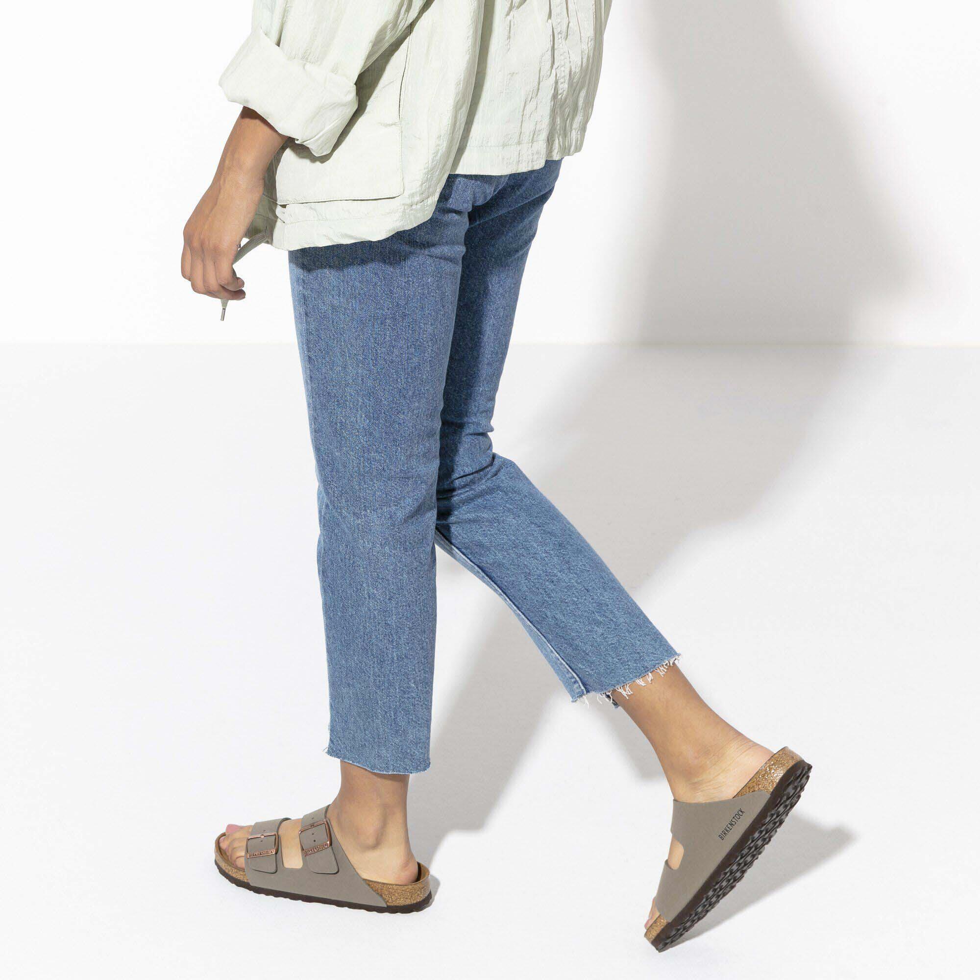 Birkenstock-Pantoletten Arizona Grau Erwachsene 5/5