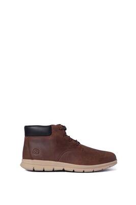 Scarpe - Hiking - Uomo - Chukka mid impermeabili wide fit - Graydon - Marrone