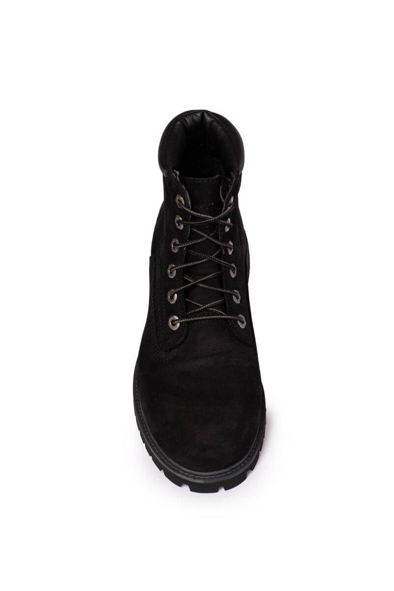 Stivale Alburn in nabuk nero 5/5