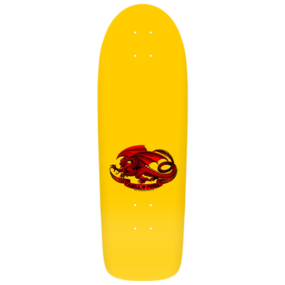 Skate Deck Old School Powell Peralta Skull & Nunchucks Bruce Lee Collab 10'' 2/2