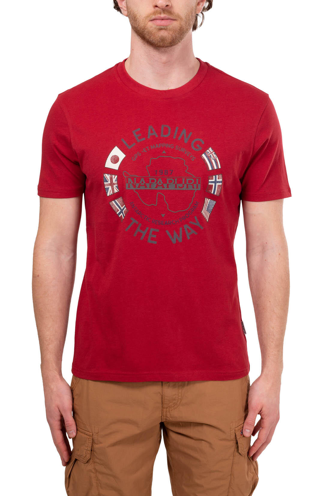 T-shirt uomostampa circolare 2/4