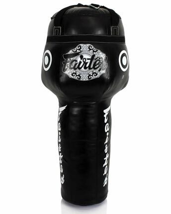 Bokszak - Muay Thai - Unisex - Super Angle Bag - Syntek™ leer, 137 cm - Zwart