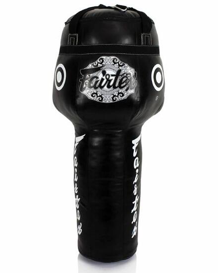 Bokszak - Muay Thai - Unisex - Super Angle Bag - Syntek™ leer, 137 cm - Zwart