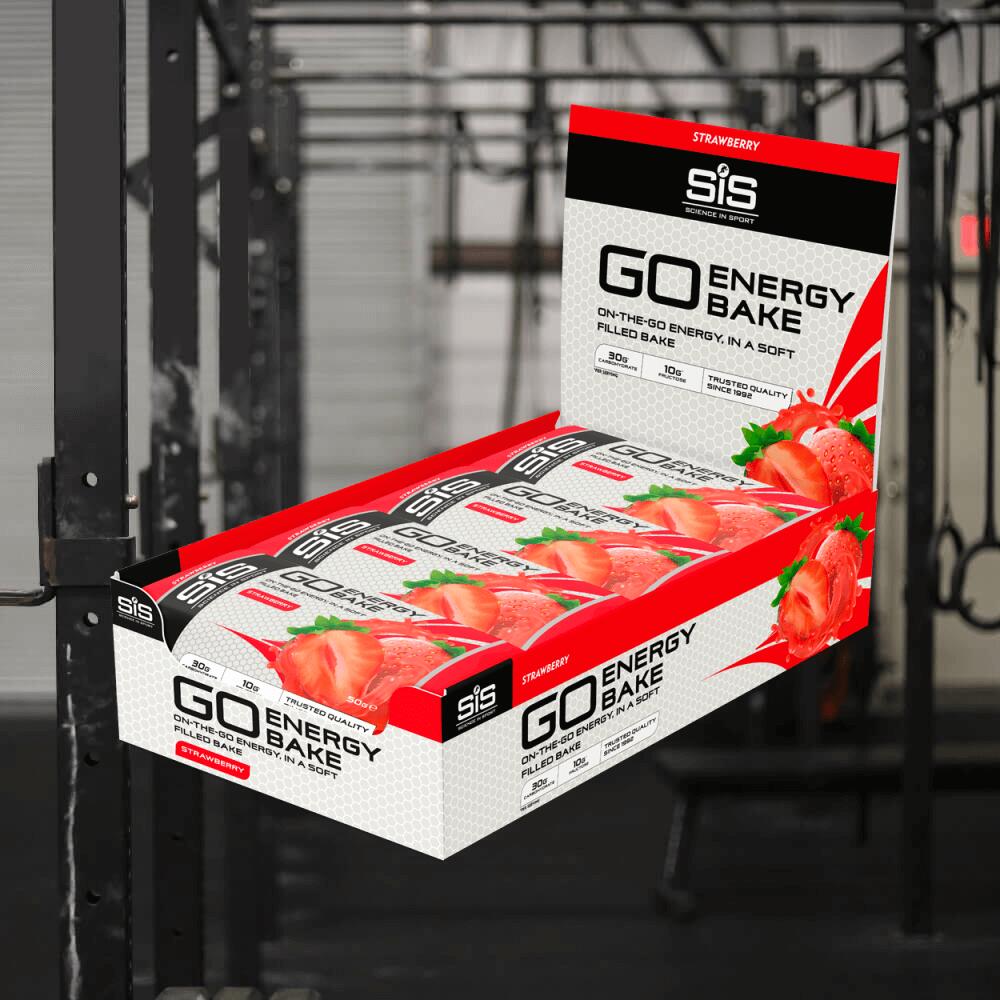 SIS GO Energy Bake (12x50g) Strawberry - Funktionelle Lebensmittel 2/4