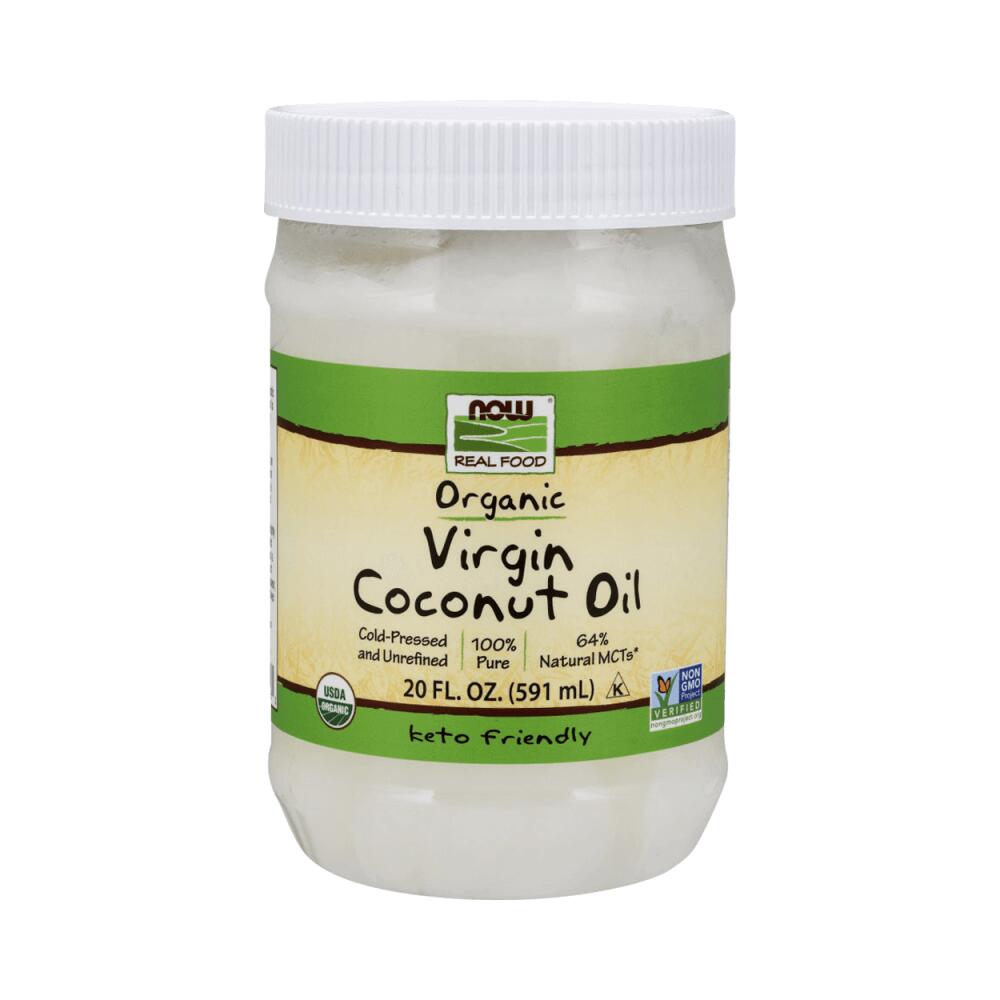 NOW FOODS Now Foods Coconut Oil (20oz) Standard - Functionele voeding - Oliën