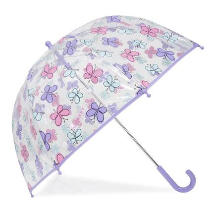 Parapluie cloche transparent, ouverture facile et sécurisante