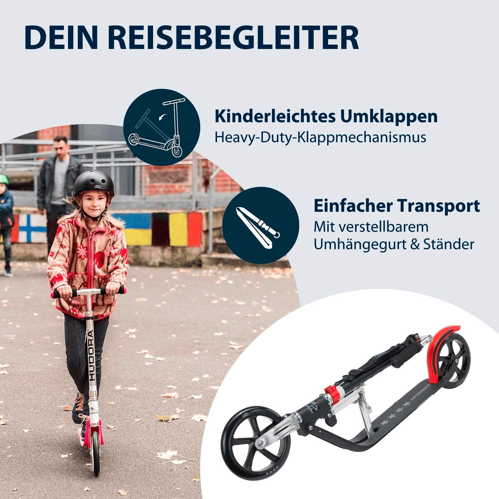 Scooter BigWheel® 205 Tretroller höhenverstellbar, stars 4/5