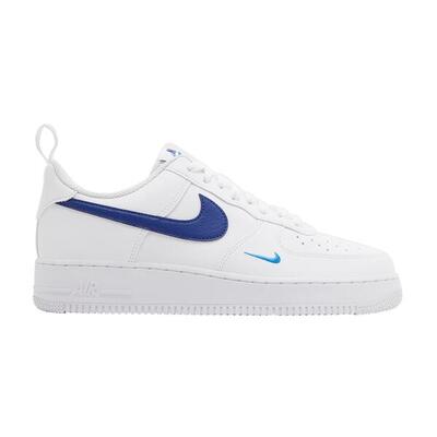 Nike Air Force 1 Low White Light Photo Blue Deep Royal Blue