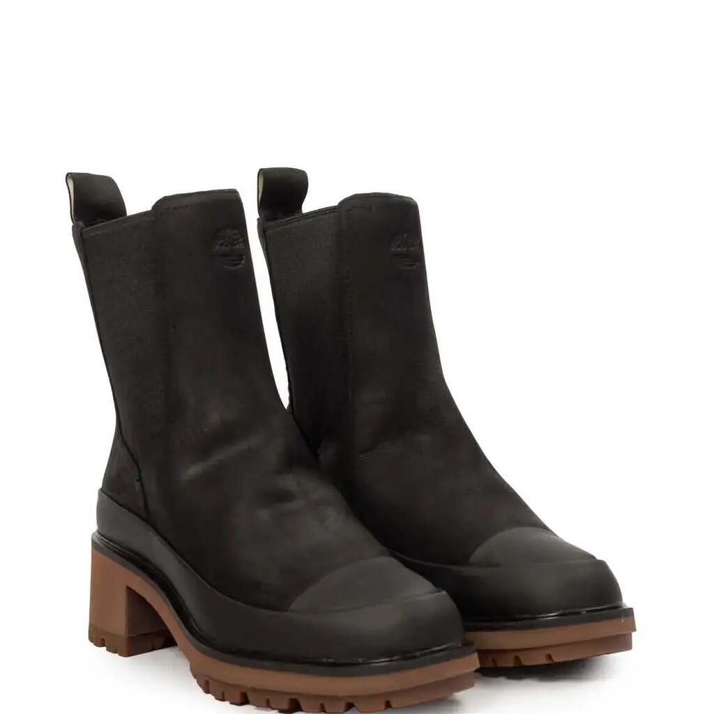 TIMBERLAND Kori Park Chelsea mid boots - Suede rubber - Black