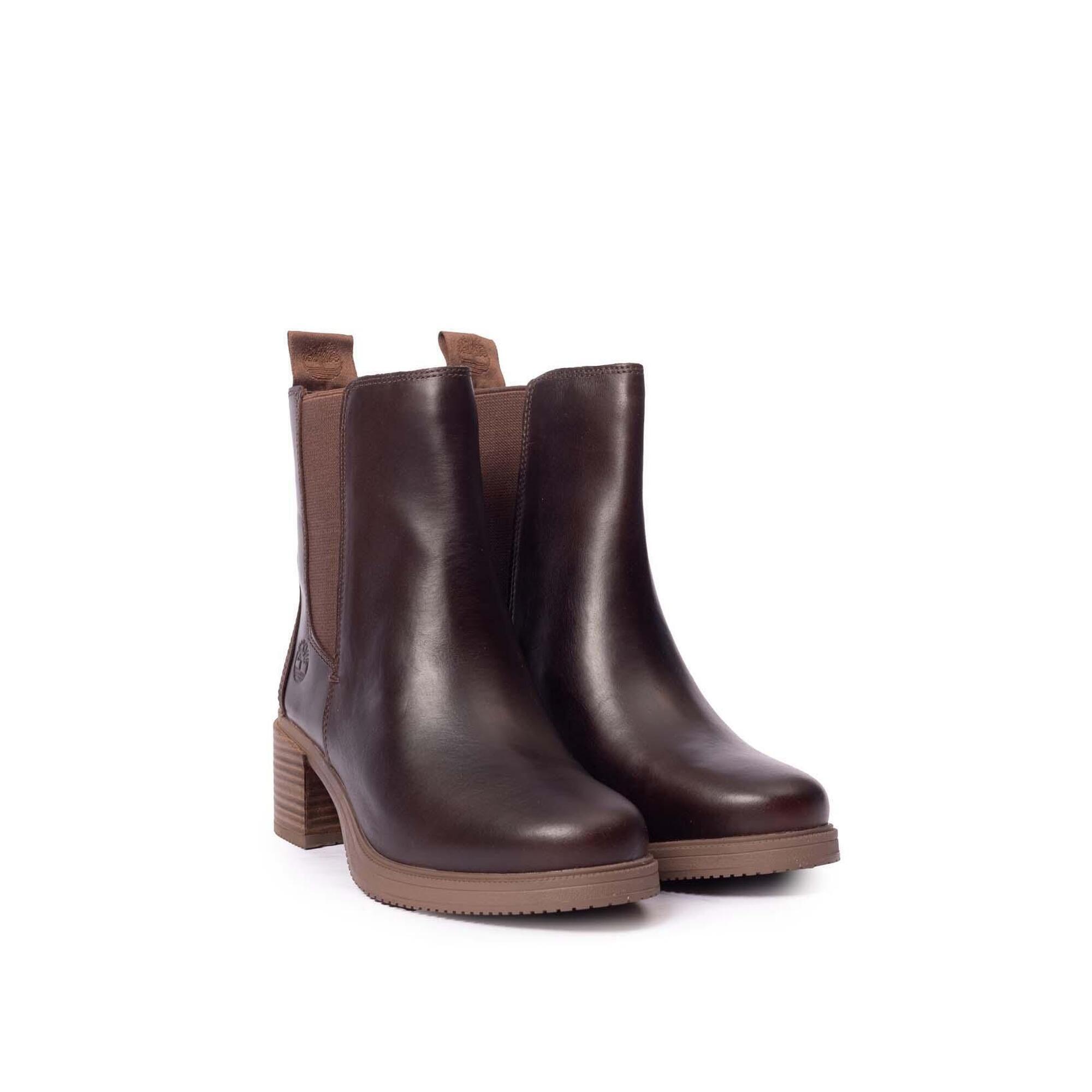 Timberland - Stivaletto Chelsea Donna Dalston Vibe - Bottes - Marron - Decathlon