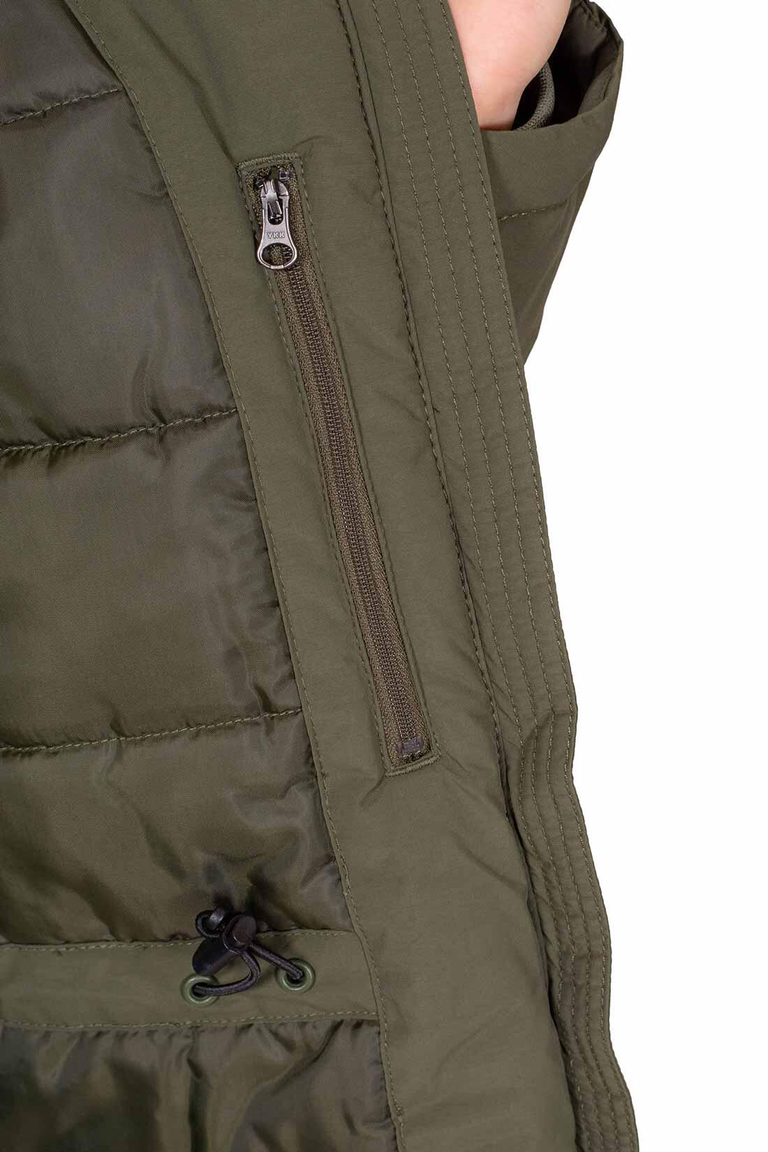 Parka donnacappuccio removibile 5/6