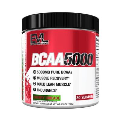 Evl nutrition bcaa 5000 - unflavored (60 serv) standard - aminozuren - bcaa