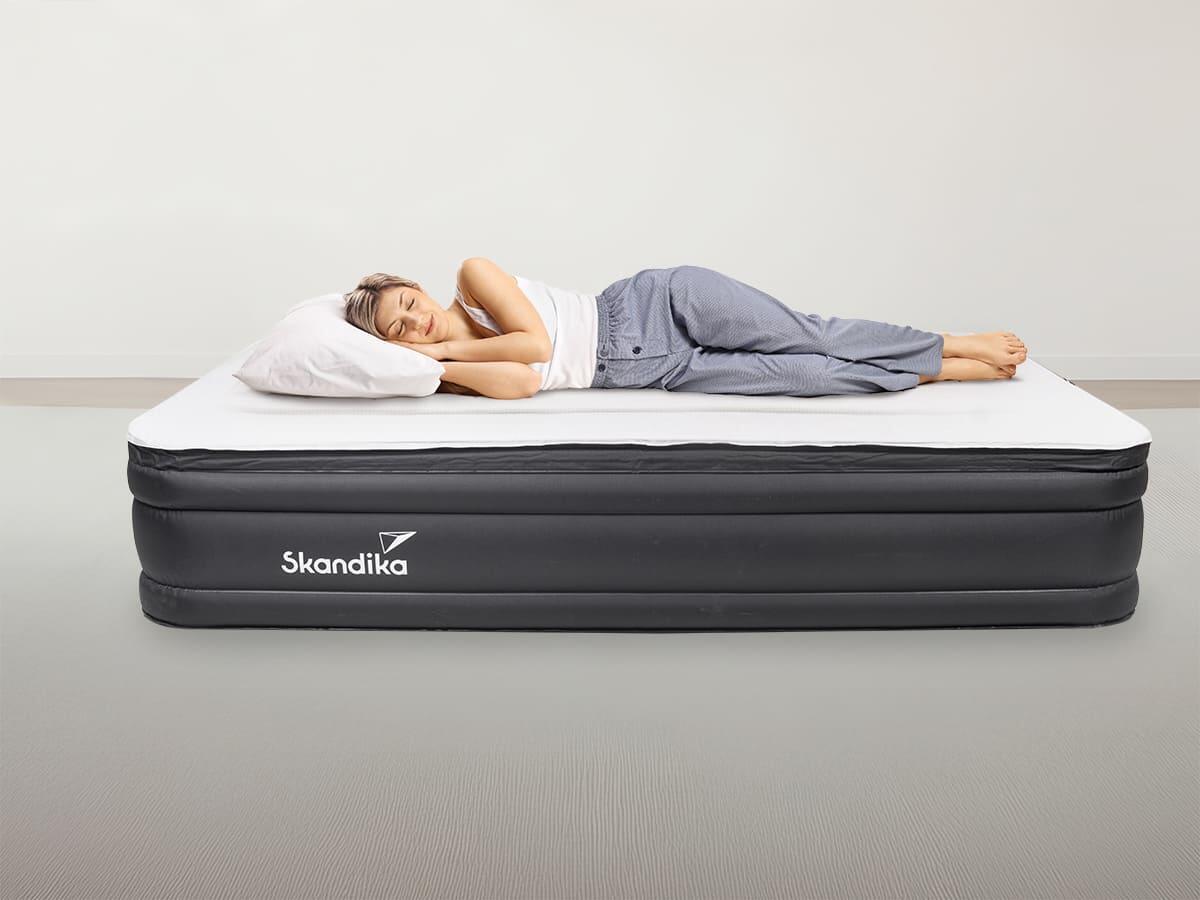 Materasso gonfiabile matrimoniale Sveja Flex Plus - pompa - borsa trasporto 3/7