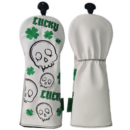 Legend Fairwaywood Headcover Lucky Wit Groen