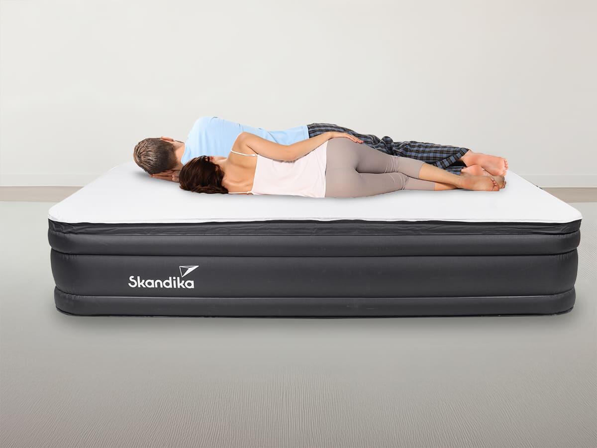 Materasso gonfiabile matrimoniale Sveja Flex Plus - pompa - borsa trasporto 4/7