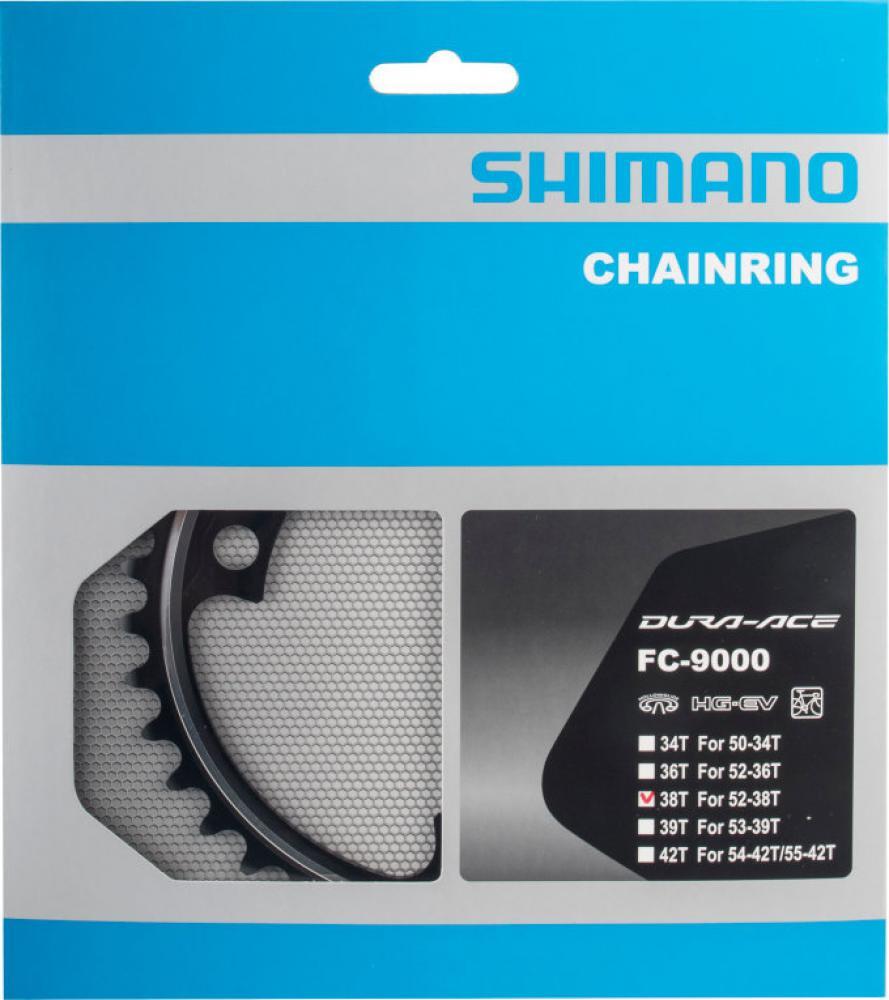 Shimano plateau DA 38 dents 4 trous 110 mm BCD SW FC9000 2/3