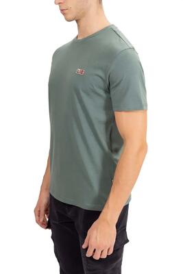 T-shirt - casual - heren - suri - regular fit - sage green
