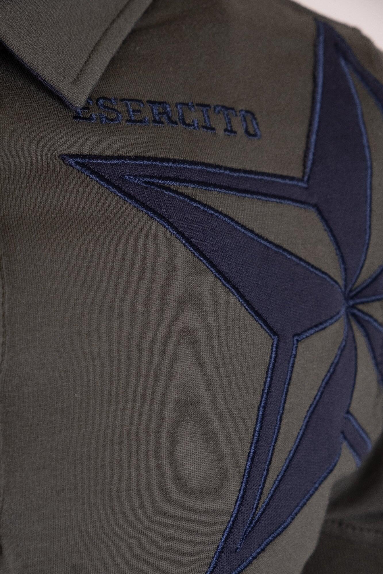 Polo Esercito a maniche corte militare in cotone uomo 3/3