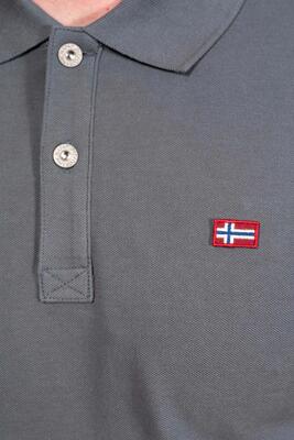 Poloshirt - casual - heren - napapijri eruggy - regular fit - rood
