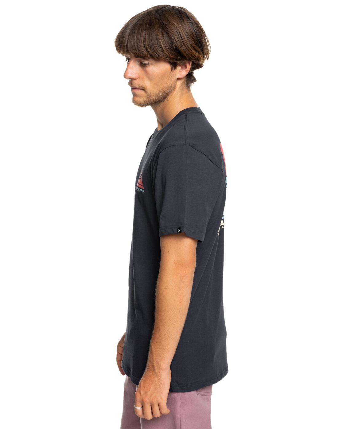 T-shirt à manches courtes EYE ON HORIZON Noir Homme 3/4