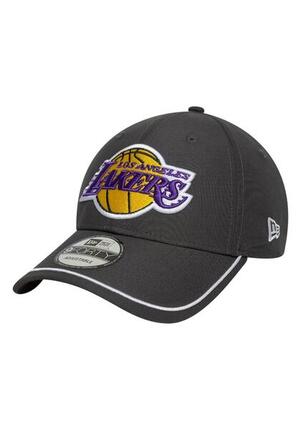 Mütze New Era Modell La Lakers Nba Piping Dark Grey 9forty Farbe Grau