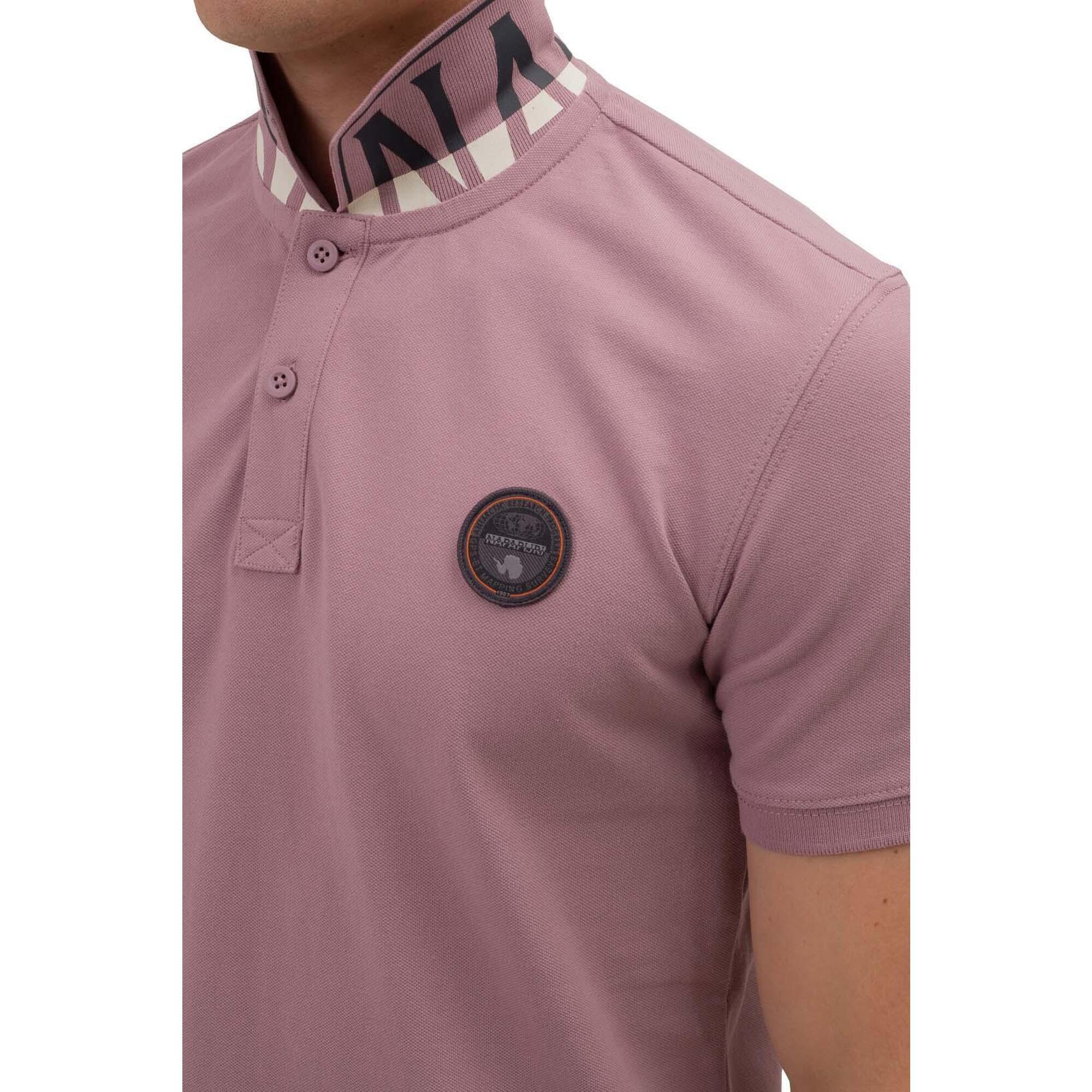 Napapijri - Polo Uomo Epy - Polo Manches Courtes - Rose|violet - Decathlon